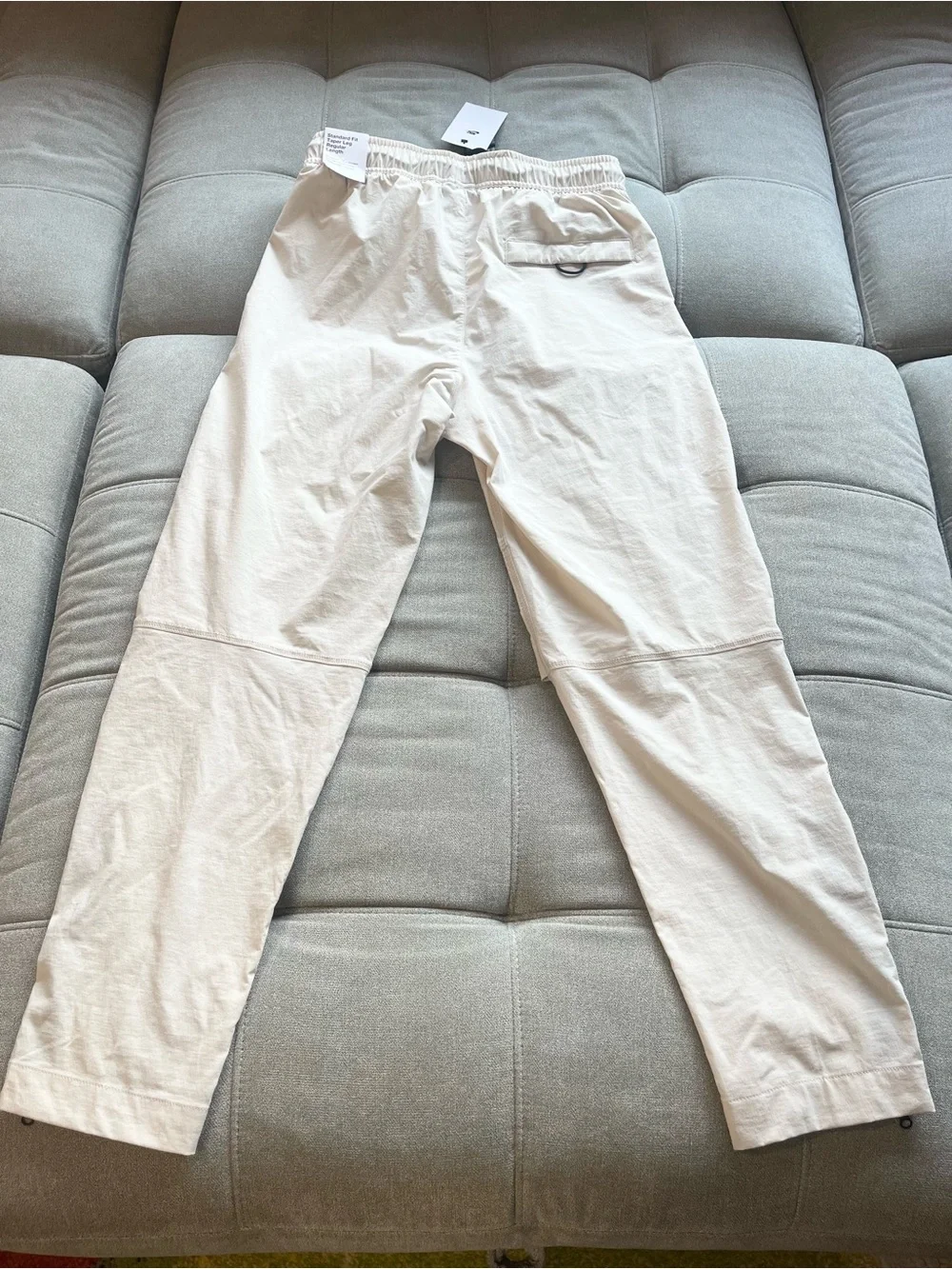 NWT $125 Nike Men's Tech Woven Pants Lightweight Light Orewood Men’s Small